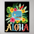 Zoek naar aloha hawaii posters Tropisch
