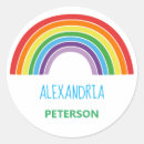 Zoek naar kinder regenboog stickers Rainbow