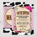 Zoek naar cowgirl uitnodigingen Western