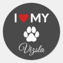 Zoek naar vizsla hond stickers Hondenliefhebbers