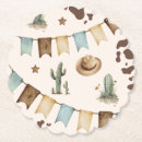 Zoek naar cowboy onderzetters Wilde westen