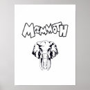 Zoek naar mammoet posters Mammuthus primigenius