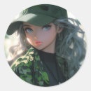 Zoek naar anime meisje stickers Schattig