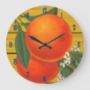 Zoek naar sinaasappels klokken Oranje