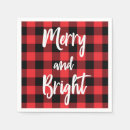 Zoek naar buffalo plaid papieren servetten Cocktail