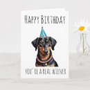 Zoek naar wiener dog kaarten Huisdier
