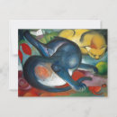 Zoek naar twee katten briefkaarten Franz marc