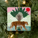 Zoek naar tijger ornamenten Tropisch