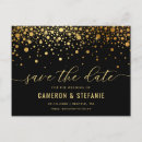 Zoek naar black gold save the dates Zwart en goud