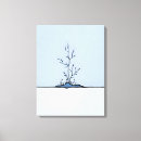 Zoek naar stilte canvas prints Natuur