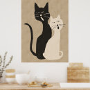 Zoek naar abstracte kat posters Plezier
