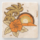 Zoek naar tiki onderzetters Hibiscus