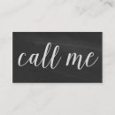 Zoek naar krijt visitekaartjes Stijlvol