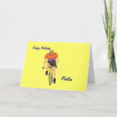 Zoek naar gelukkige fietser kaarten Voor hem