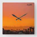 Zoek naar stad klokken Zonsondergang