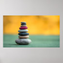 Zoek naar zen stenen kunst Bevroren