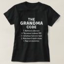 Zoek naar oma regels tshirts Grootmoeder