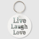 Zoek naar live laugh love sleutelhangers Ketting