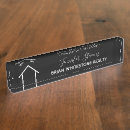 Zoek naar agent naambordjes Makelaar