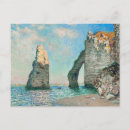 Zoek naar etretat briefkaarten Claude monet