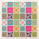 Zoek naar spiritualiteit onderzetters Mandala