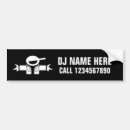 Zoek naar dj bumperstickers Hoofdtelefoon