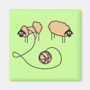 Zoek naar humor schapen magneten Schaap