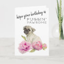 Zoek naar leuke pug kaarten Voor haar