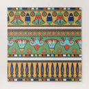 Zoek naar egyptisch puzzels Illustratie