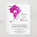 Zoek naar roze orchidee uitnodigingen Floral