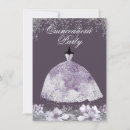 Zoek naar winter wonderland quinceanera uitnodigingen Zilver