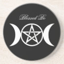 Zoek naar wicca onderzetters Pentagram