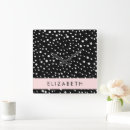 Zoek naar witte stippen klokken Voor haar