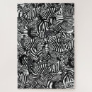 Zoek naar zebra puzzels Afrika