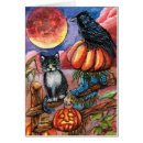 Zoek naar bloed maan briefkaarten Halloween