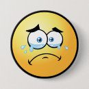 Zoek naar gekke gezichten buttons Glimlachen