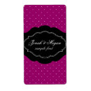 Zoek naar stippen achtergrond etiketten Zwart