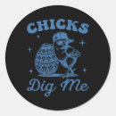 Zoek naar grappige kuikens stickers Konijn