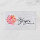 Zoek naar yoga teacher visitekaartjes Leraar