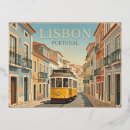 Zoek naar van lissabon briefkaarten Gele tram