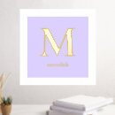 Zoek naar monogrammen posters Modern