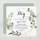 Zoek naar eucalyptus babyshower uitnodigingen Voor haar