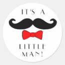Zoek naar zwarte snor stickers Baby shower