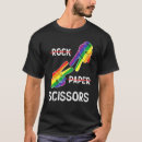 Zoek naar paper scissors tshirts Pride