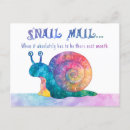 Zoek naar snail mail briefkaarten Cartoon