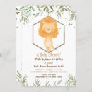 Zoek naar lion babyshower uitnodigingen Griezelig