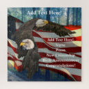 Zoek naar american flag puzzels Bald eagle