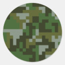 Zoek naar camouflage patroon stickers Bos