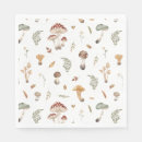 Zoek naar paddestoelen servetten Elk persoon