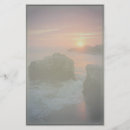 Zoek naar zonsondergang briefpapier Zee